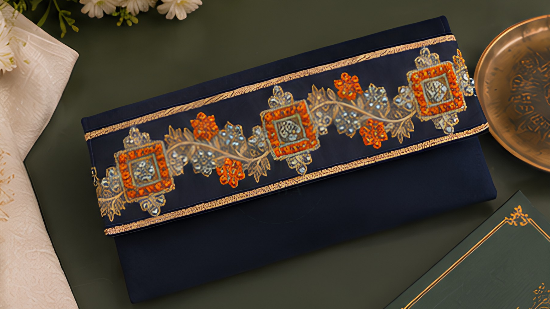 Raat Ki Rani- Sleek Clutch