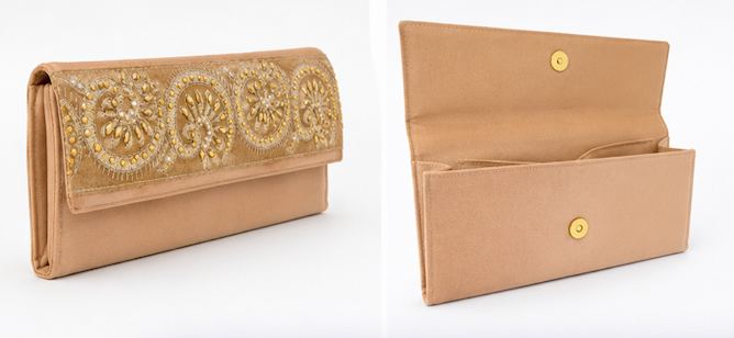 Sunehri- Sleek Clutch