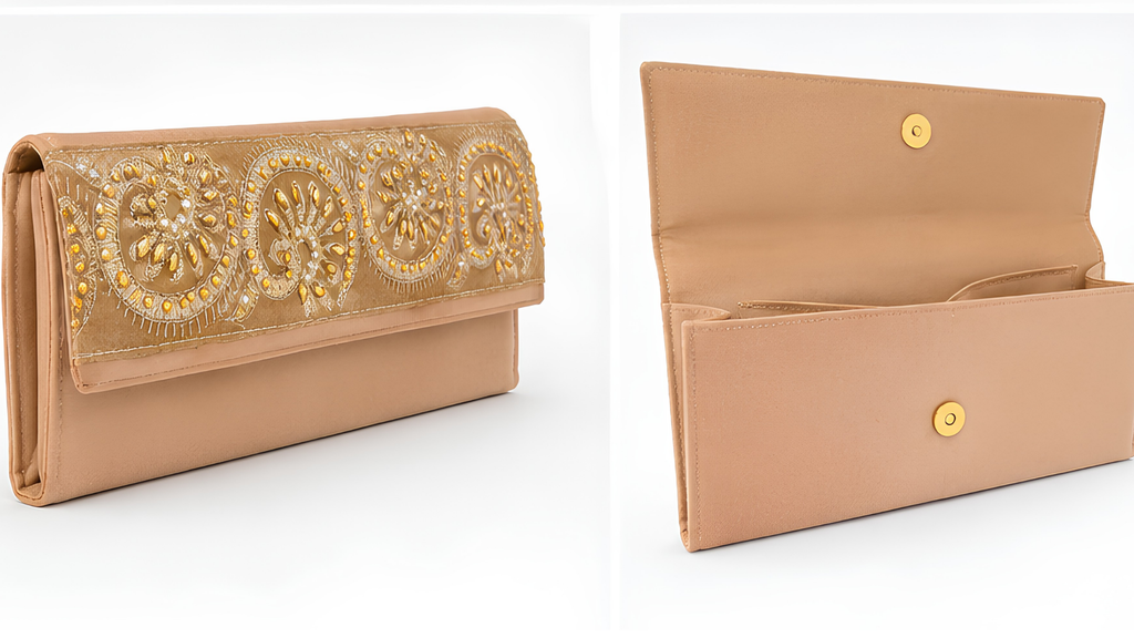 Sunehri- Sleek Clutch